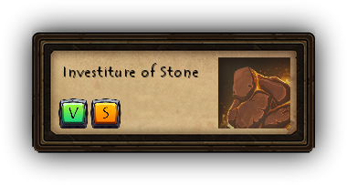 Investiture of Stone